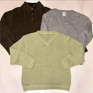 Boys nice sweaters bundle lot Gap Gymboree Contre Vents Et Marees size 8 years